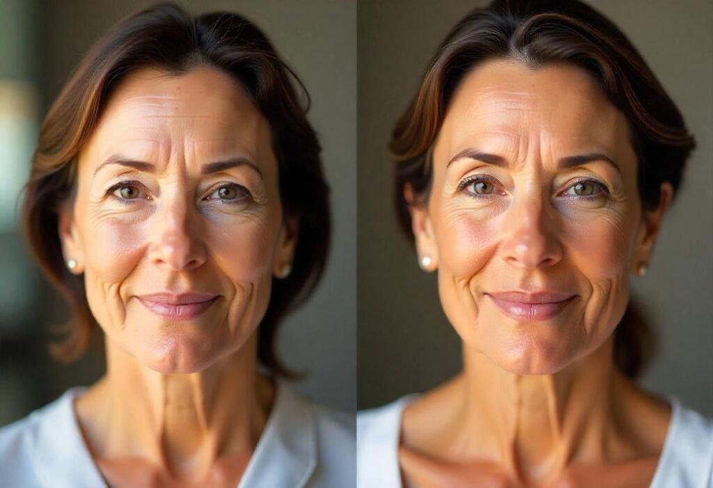 Natural dermal filler results at AM Aesthetics London showing subtle enhancement