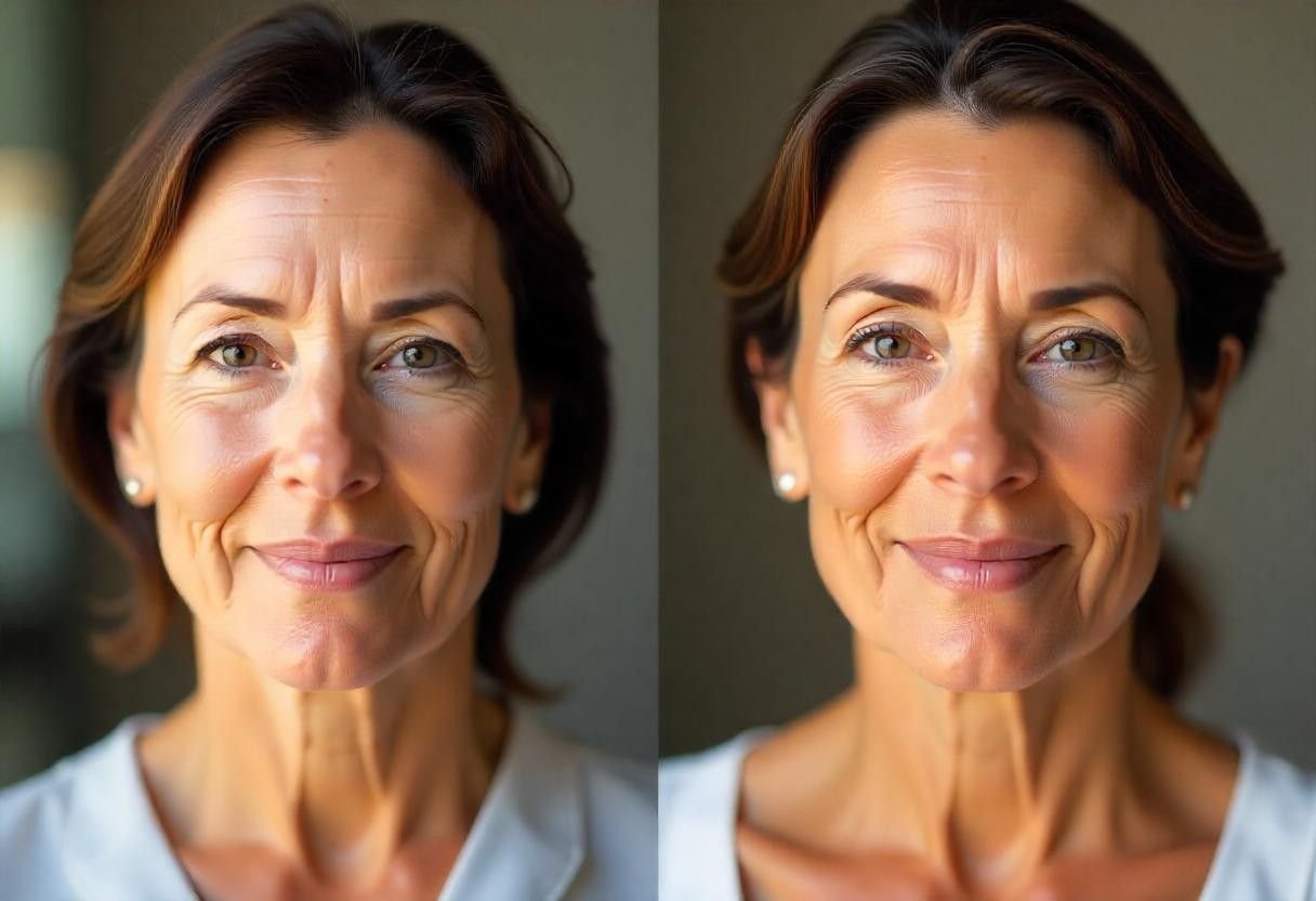 Natural dermal filler results at AM Aesthetics London showing subtle enhancement