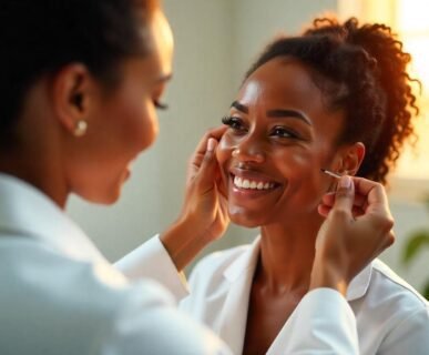 Expert Botox consultation at AM Aesthetics London showing professional medical assessment