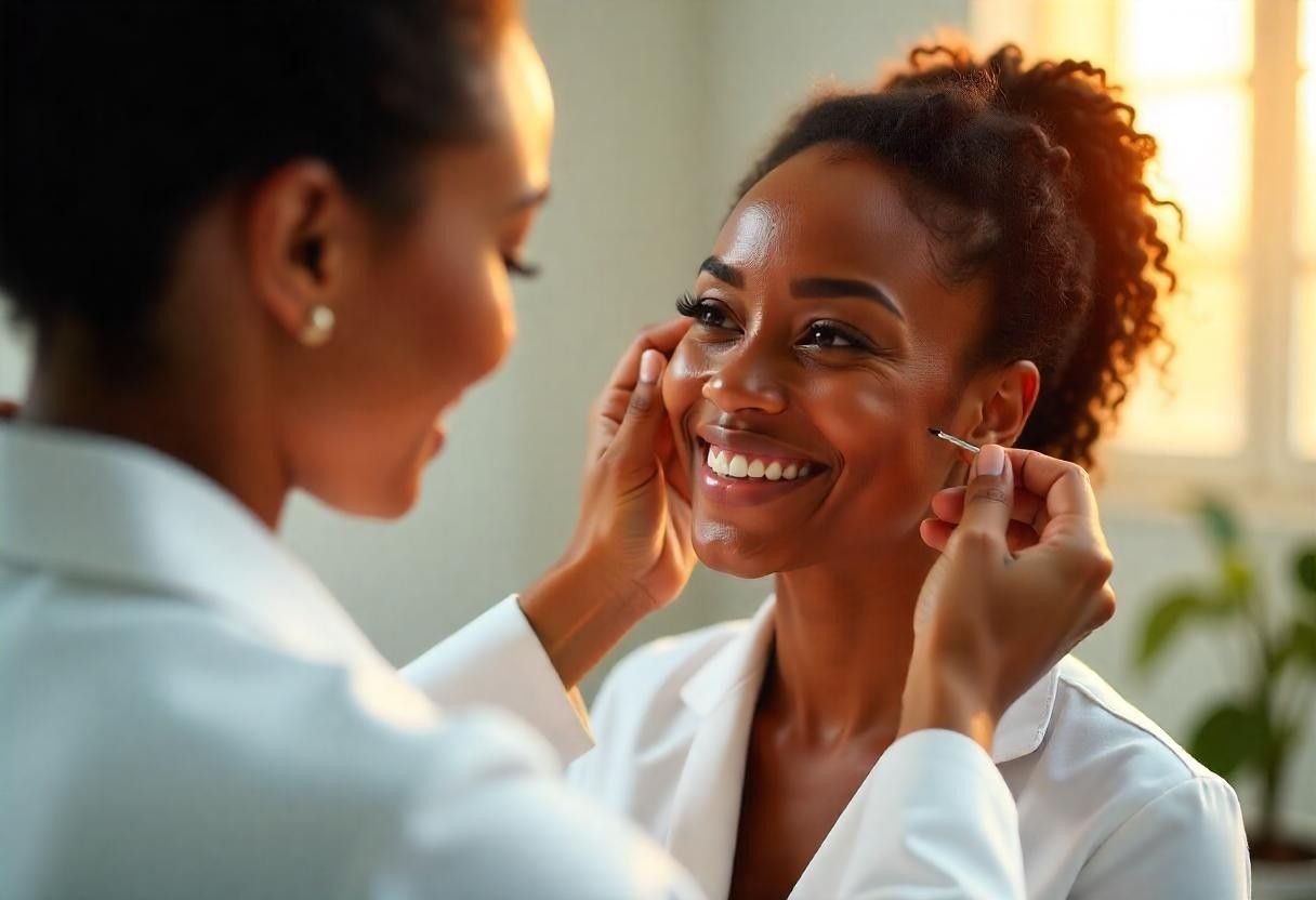 Expert Botox consultation at AM Aesthetics London showing professional medical assessment