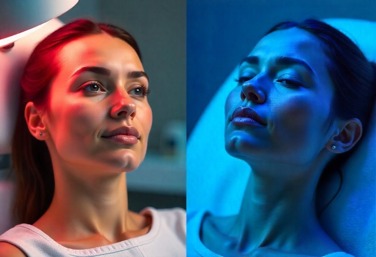 Advanced Pico Laser and LED light therapy treatments at AM Aesthetics, showcasing cutting-edge skin rejuvenation technology.