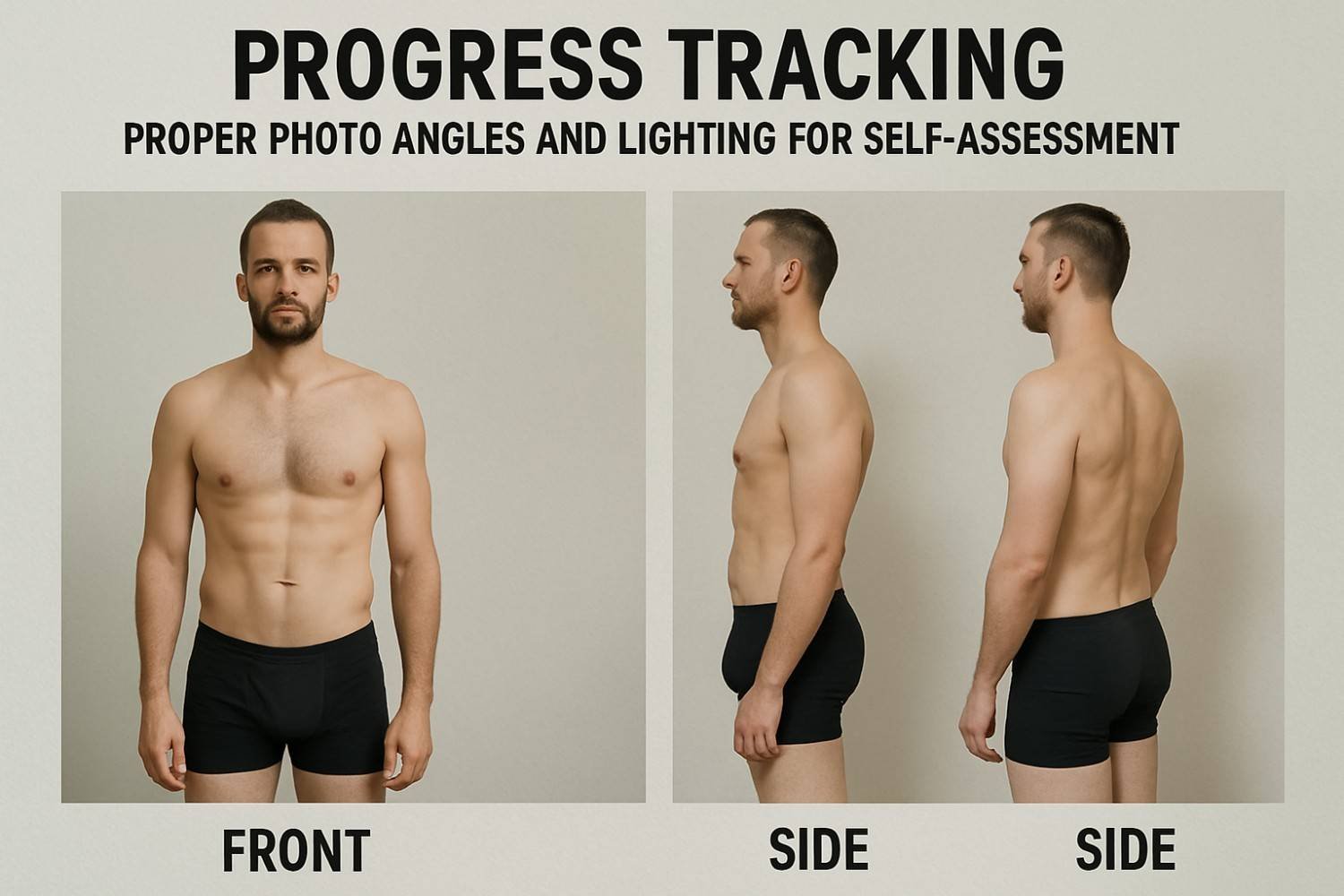 Self-assessment guide for tracking neck skin improvement progress over time