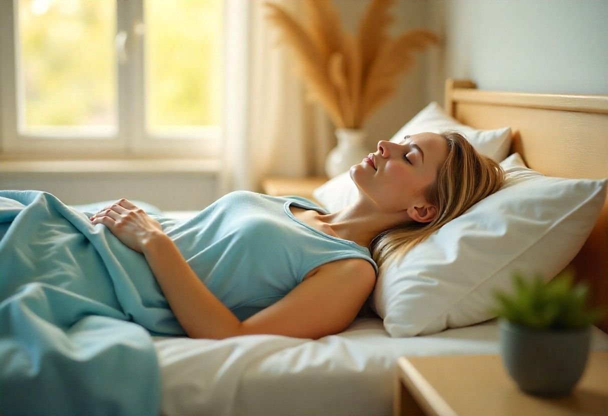 Ideal sleep setup for preventing neck wrinkles and maintaining skin elasticity
