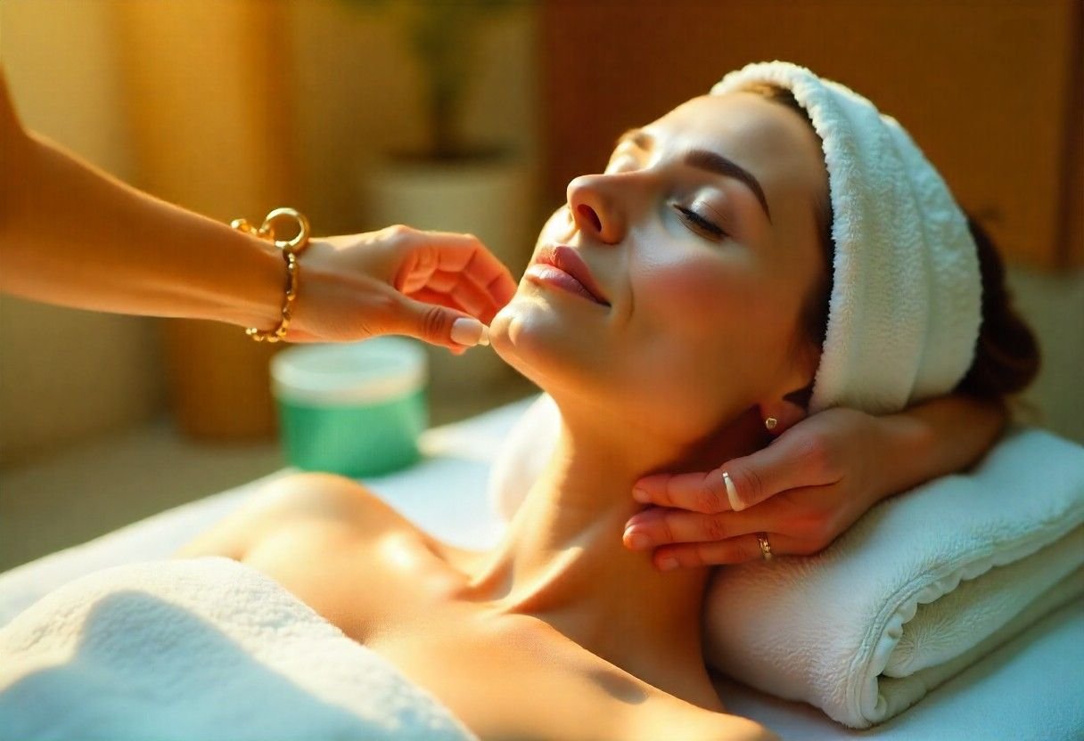 Gentle application of healing ointment during the critical 48-hour post-treatment period