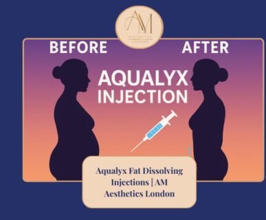 Aqualyx fat dissolving injections London banner AM Aesthetics non-surgical fat removal