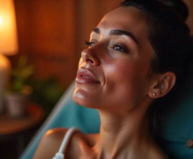 Natural glowing skin results from Profhilo Face and Neck Treatment at AM Aesthetics clinic
