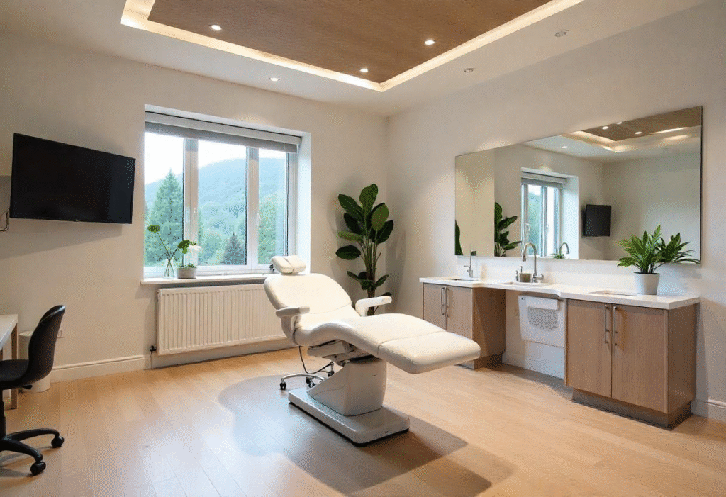 Professional training environment at AM Aesthetics London offering accredited botox training