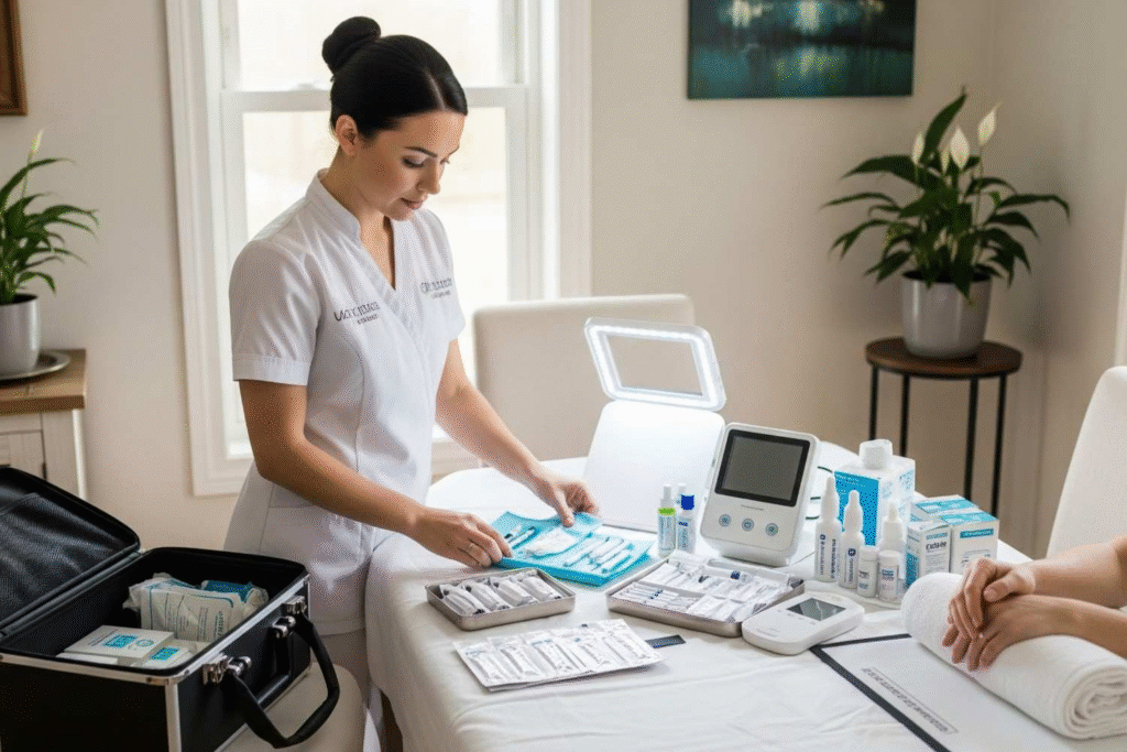 Mobile anti-wrinkle practitioner providing in-home botox treatments in London