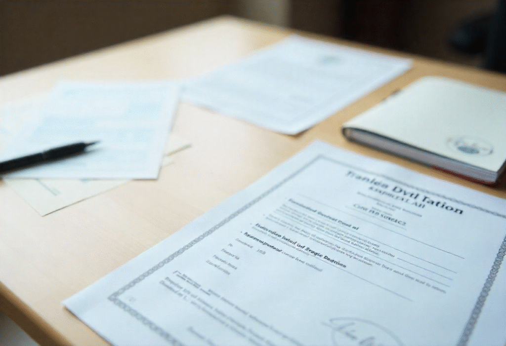 Anti-wrinkle training course materials and certification documents from London academy"