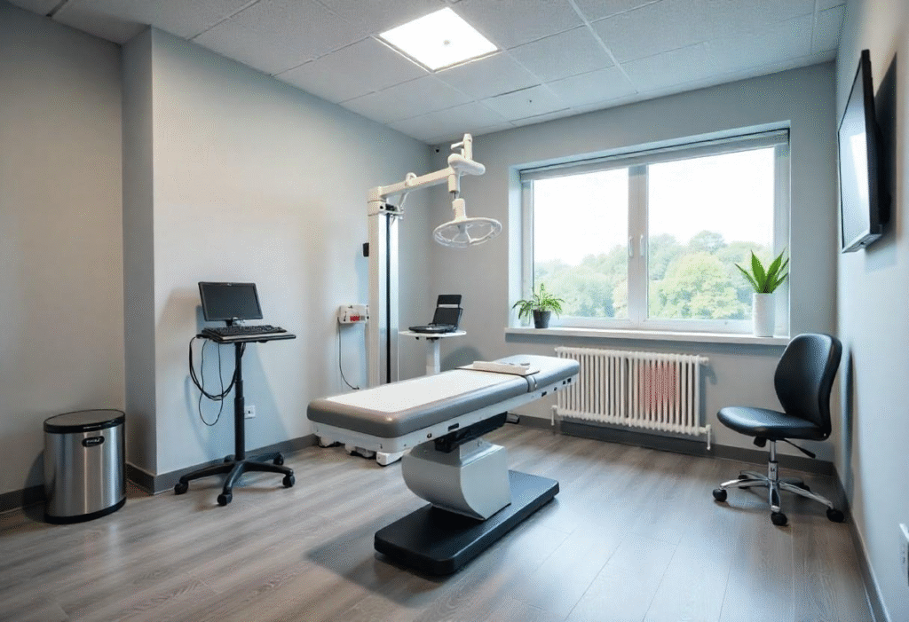 AM Aesthetics London Academy facility showing qualifications for botox course training environment