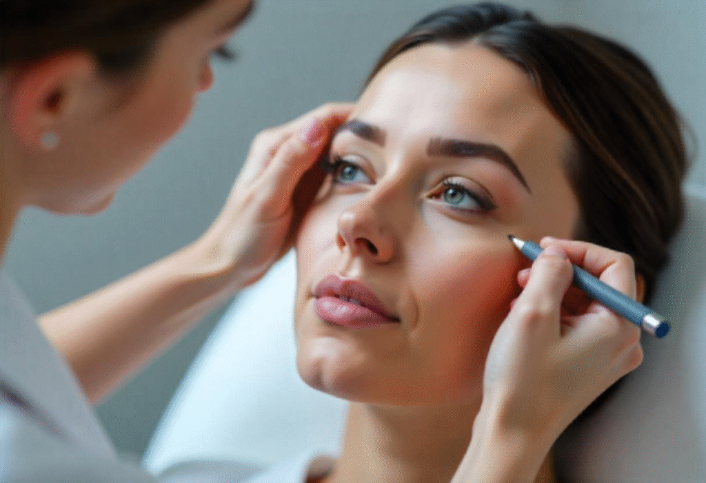 Expert filler course London demonstrating facial assessment and treatment planning for advanced injectables